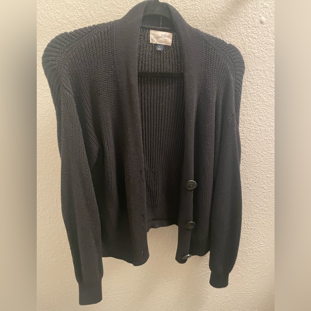 Universal Thread Black Knit Cardigan